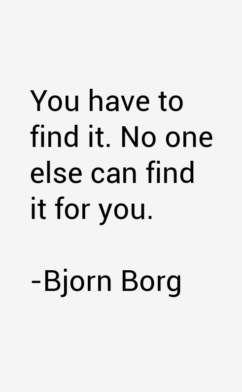 Bjorn Borg Quotes