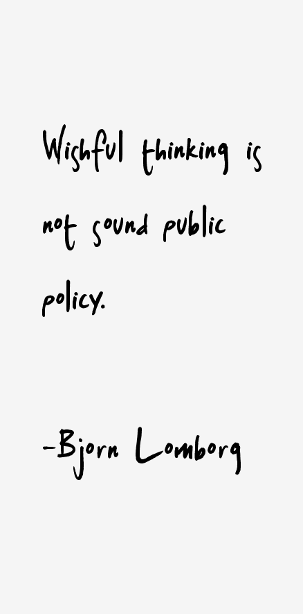 Bjorn Lomborg Quotes