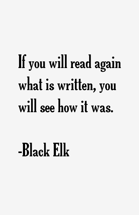 Black Elk Quotes