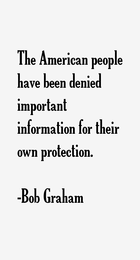 Bob Graham Quotes