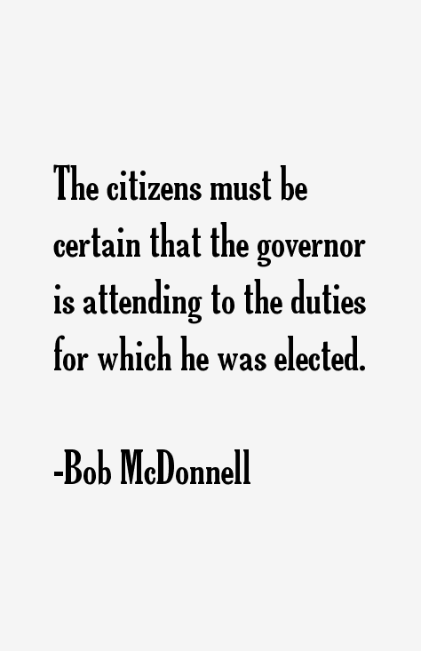 Bob McDonnell Quotes