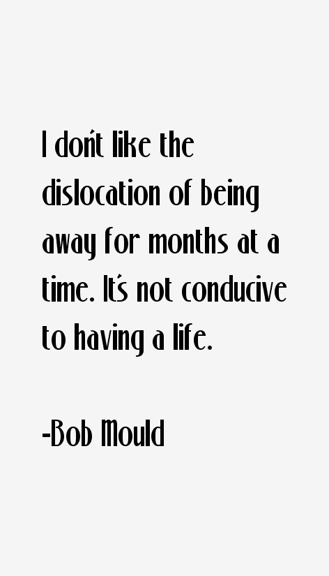 Bob Mould Quotes