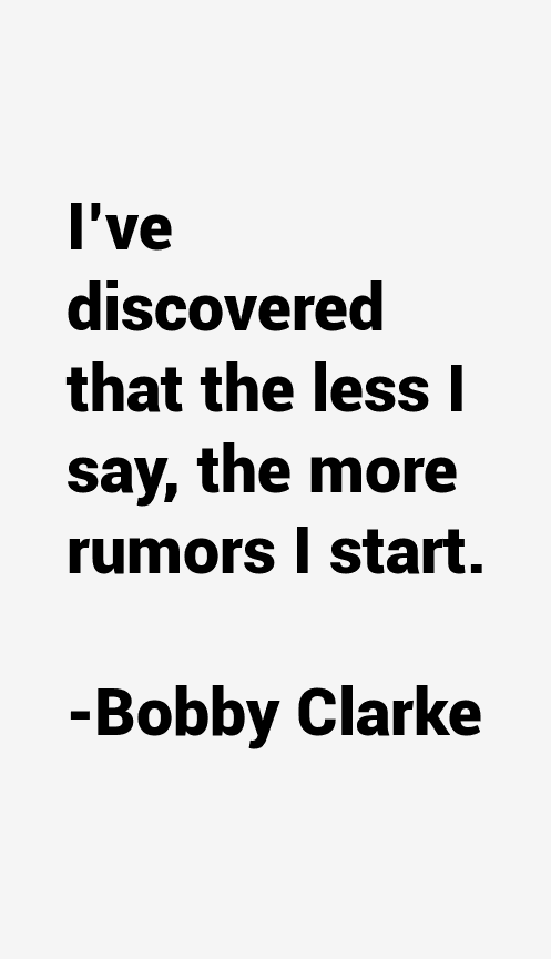 Bobby Clarke Quotes