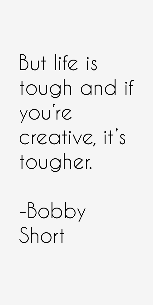 Bobby Short Quotes