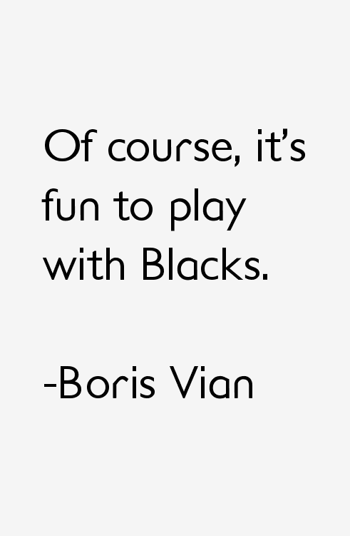Boris Vian Quotes