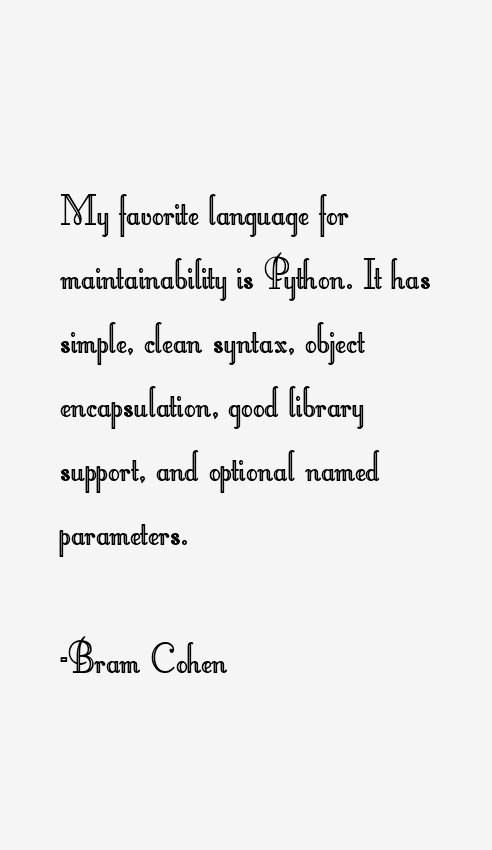 Bram Cohen Quotes