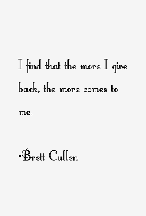 Brett Cullen Quotes