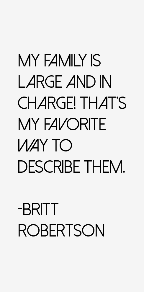 Britt Robertson Quotes