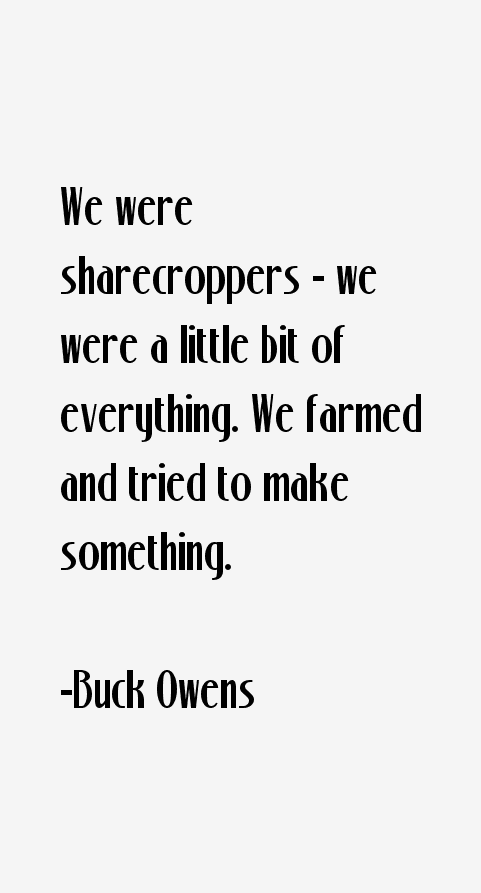 Buck Owens Quotes