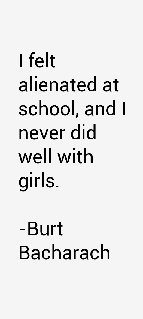 Burt Bacharach Quotes