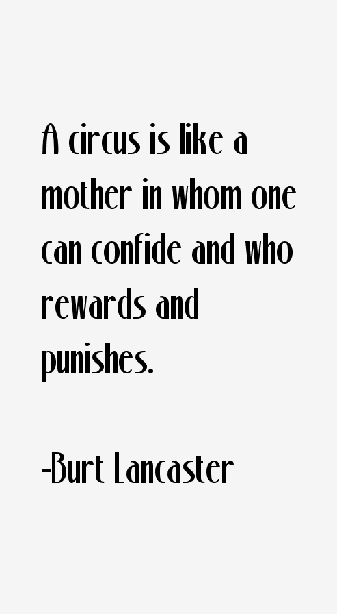 Burt Lancaster Quotes