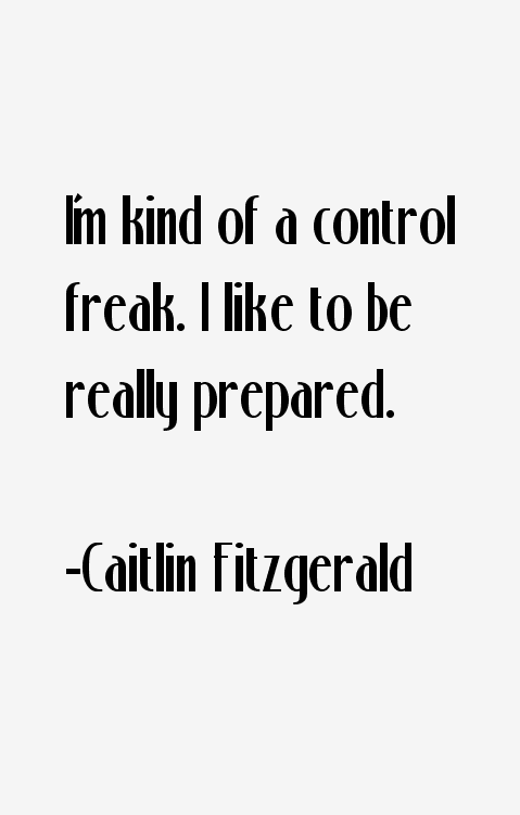 Caitlin Fitzgerald Quotes