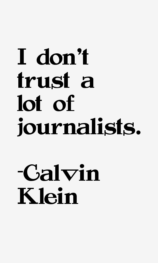 Calvin Klein Quotes