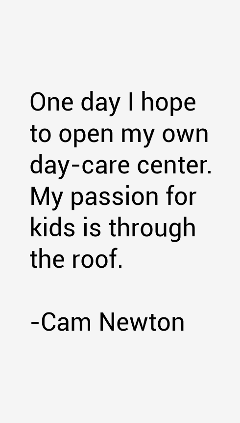 Cam Newton Quotes