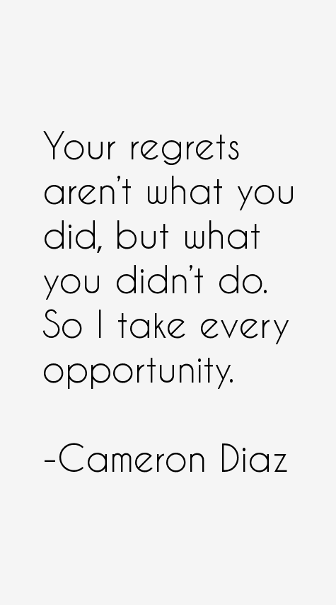 Cameron Diaz Quotes