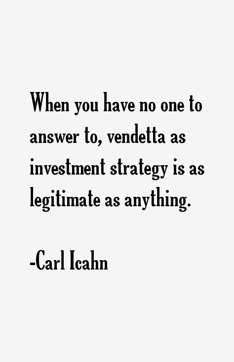 Carl Icahn Quotes