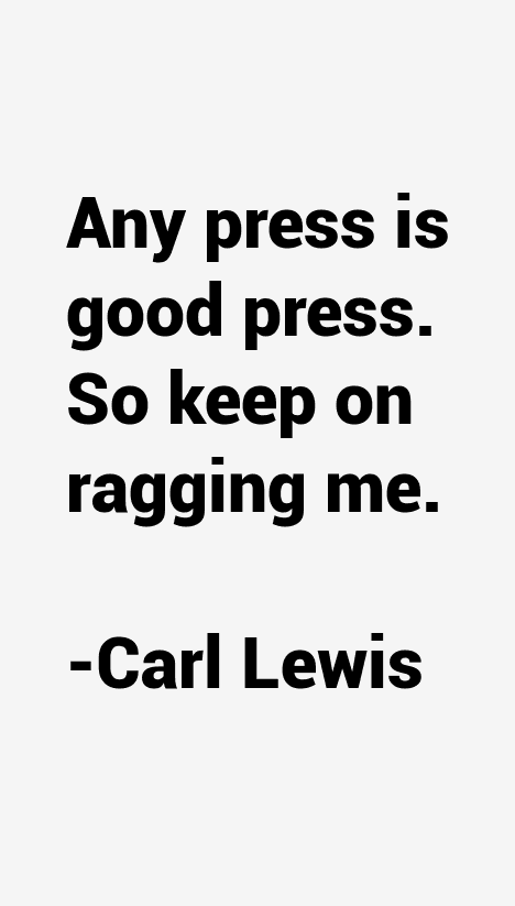 Carl Lewis Quotes