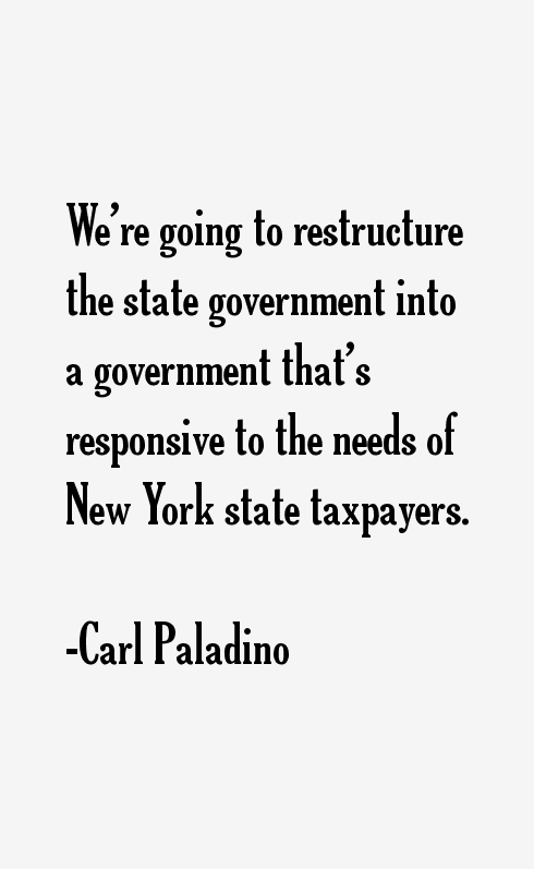 Carl Paladino Quotes