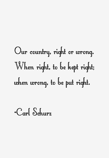 Carl Schurz Quotes