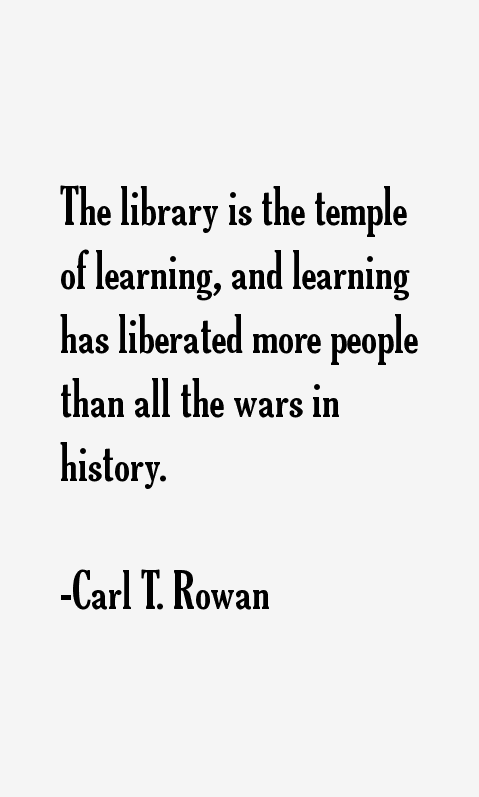 Carl T. Rowan Quotes