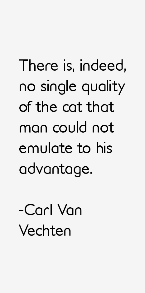 Carl Van Vechten Quotes