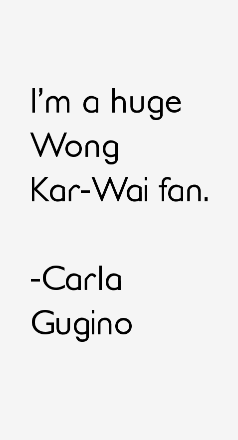 Carla Gugino Quotes