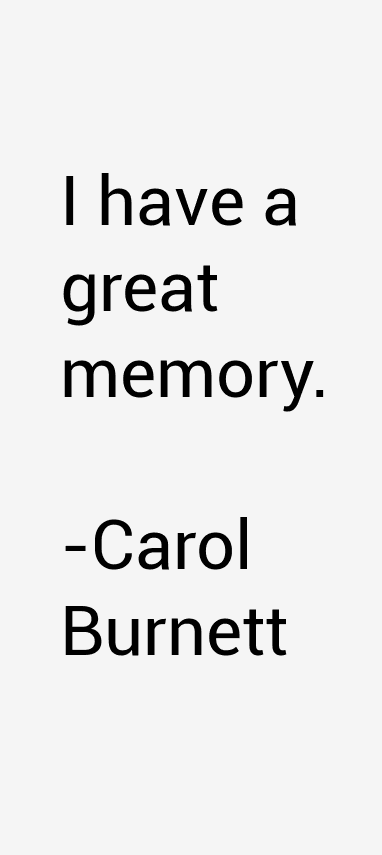Carol Burnett Quotes