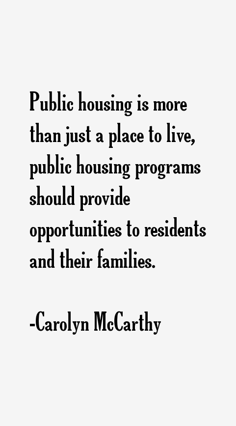 Carolyn McCarthy Quotes