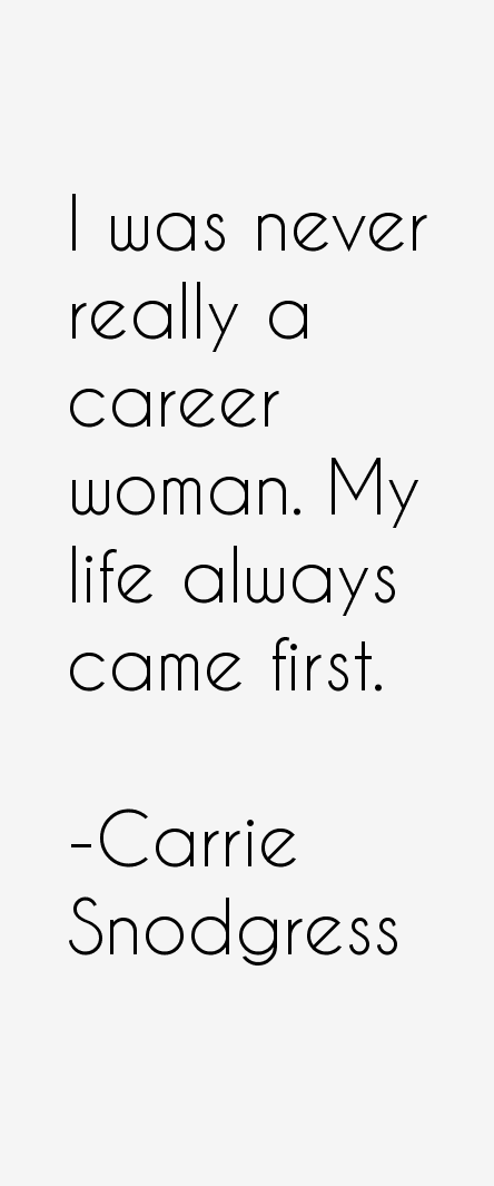 Carrie Snodgress Quotes
