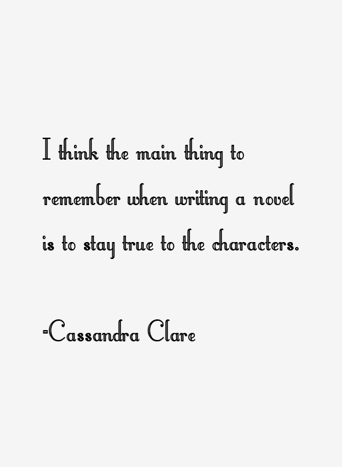 Cassandra Clare Quotes
