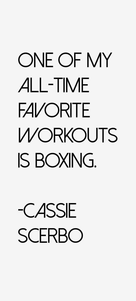 Cassie Scerbo Quotes