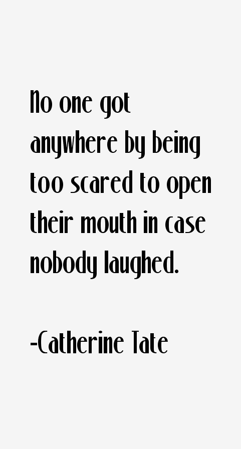 Catherine Tate Quotes