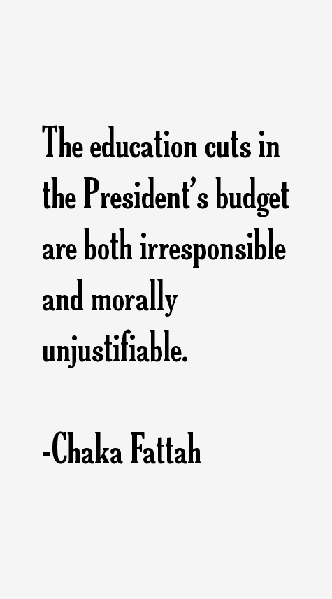 Chaka Fattah Quotes