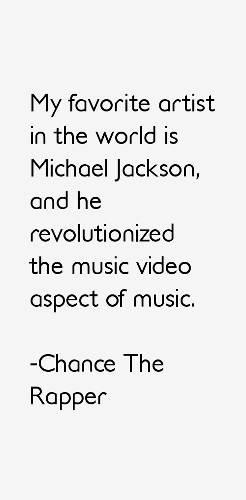Chance The Rapper Quotes