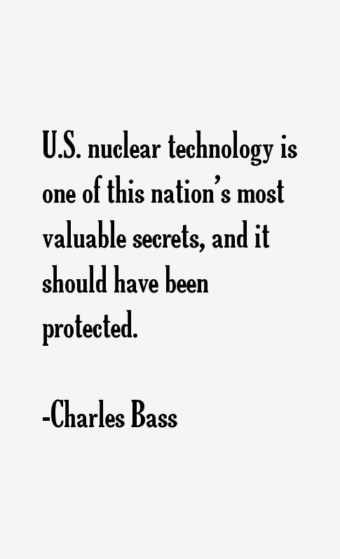 Charles Bass Quotes