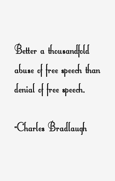 Charles Bradlaugh Quotes