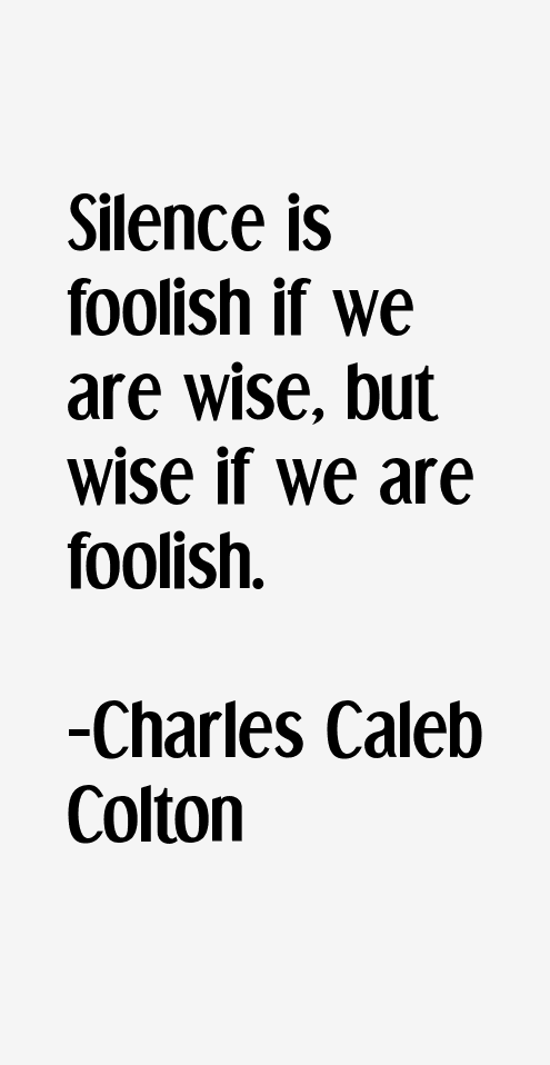 Charles Caleb Colton Quotes