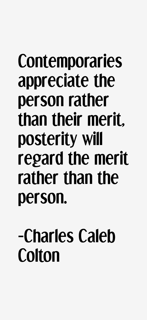 Charles Caleb Colton Quotes
