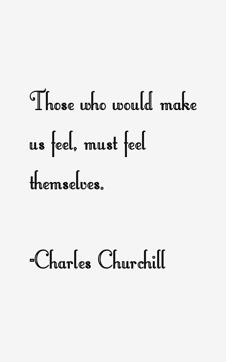 Charles Churchill Quotes