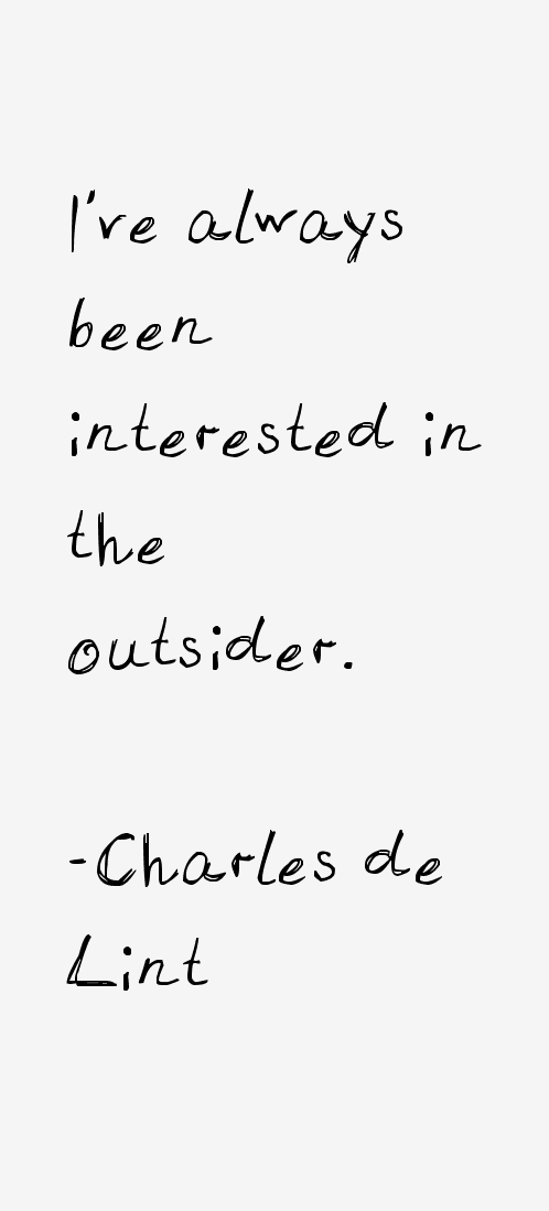 Charles de Lint Quotes