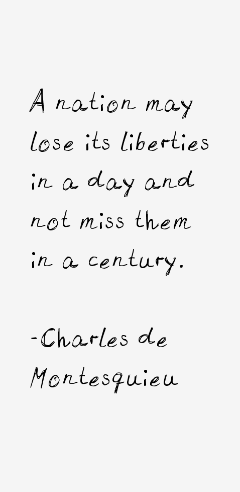 Charles de Montesquieu Quotes