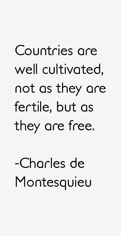 Charles de Montesquieu Quotes