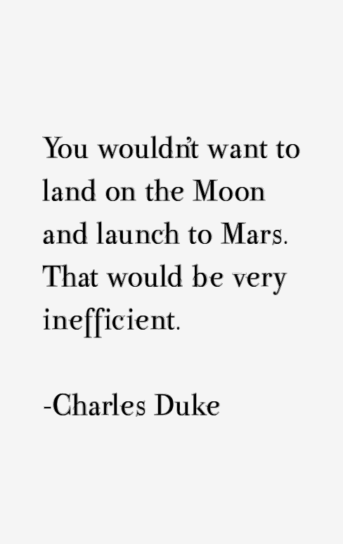 Charles Duke Quotes