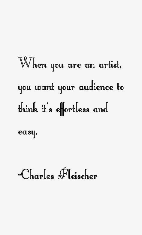 Charles Fleischer Quotes