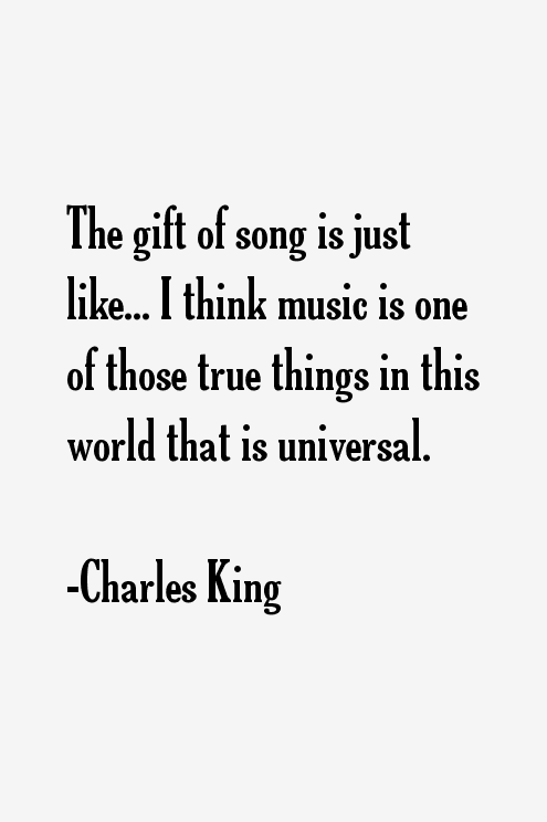 Charles King Quotes