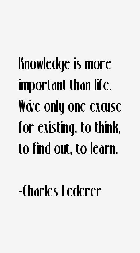 Charles Lederer Quotes