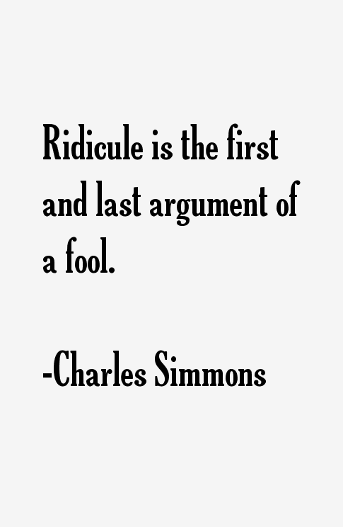 Charles Simmons Quotes