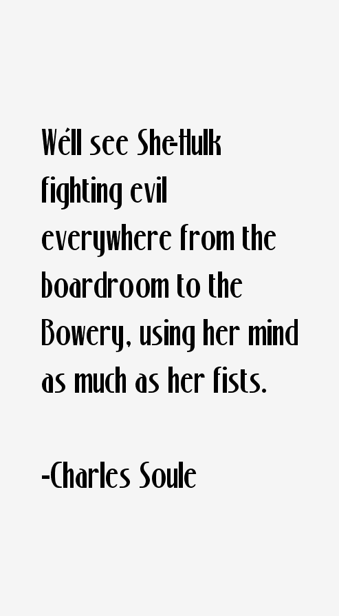 Charles Soule Quotes