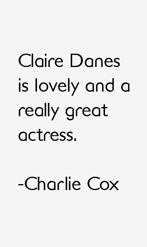 Charlie Cox Quotes