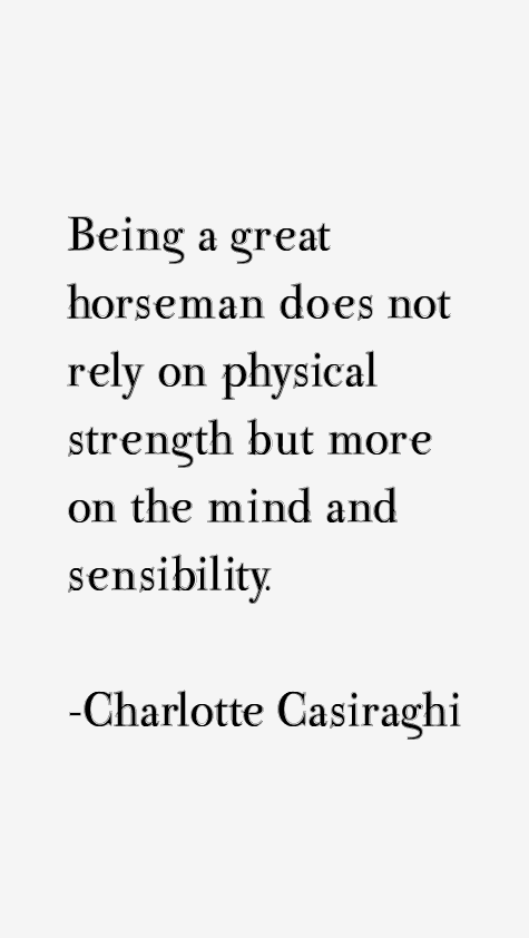 Charlotte Casiraghi Quotes